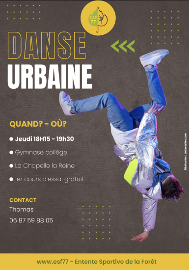 Affiche breakdance