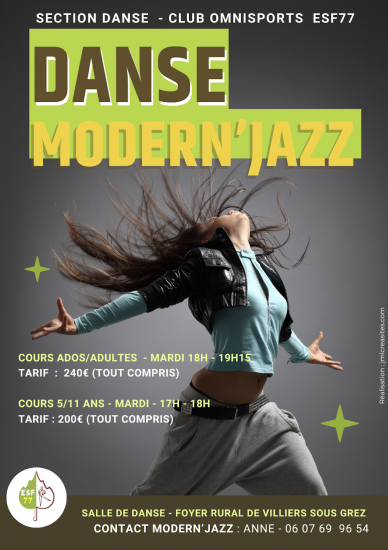 Affiche modern jazz